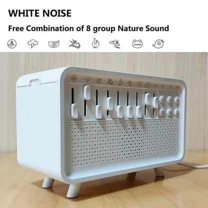 Dozyy White Noise Machine, Aromic Diffuser, Bluetooth Speaker