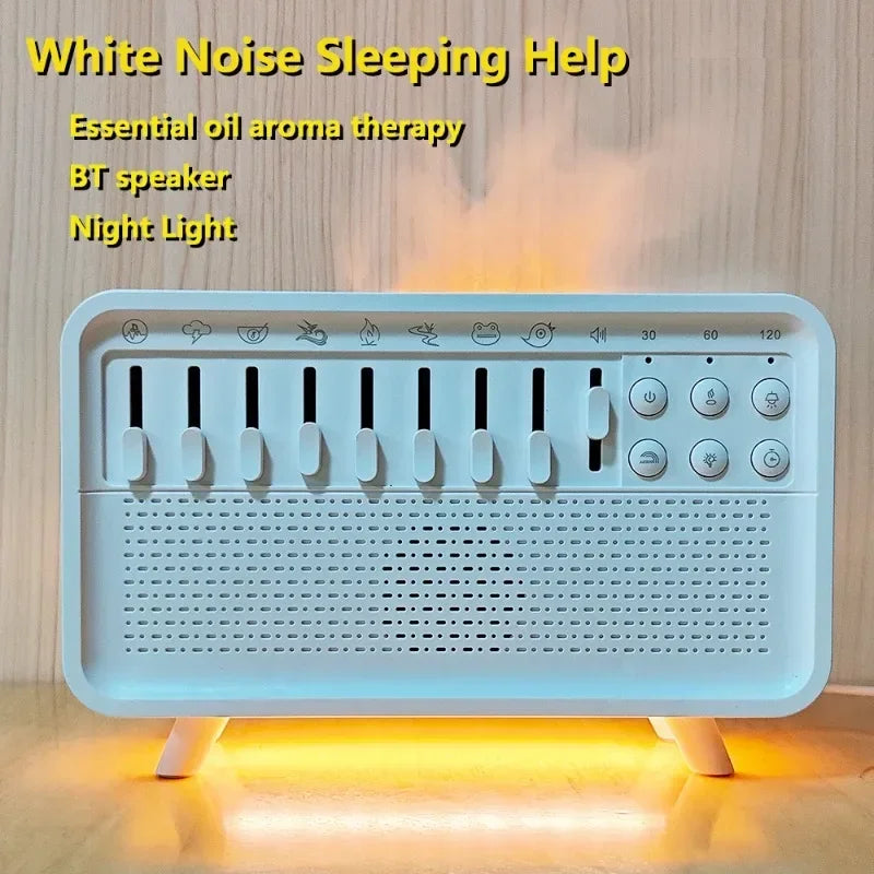 Dozyy White Noise Machine, Aromic Diffuser, Bluetooth Speaker